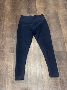 Beyond Yoga Spacedye Caught In The Midi High Waisted Legging Navy Size Large